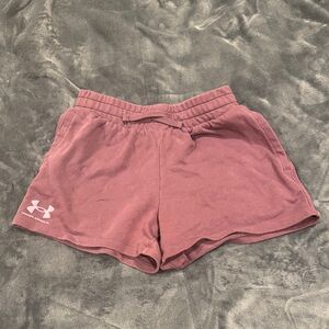 Under Armour Women's Mauve Athletic Shorts